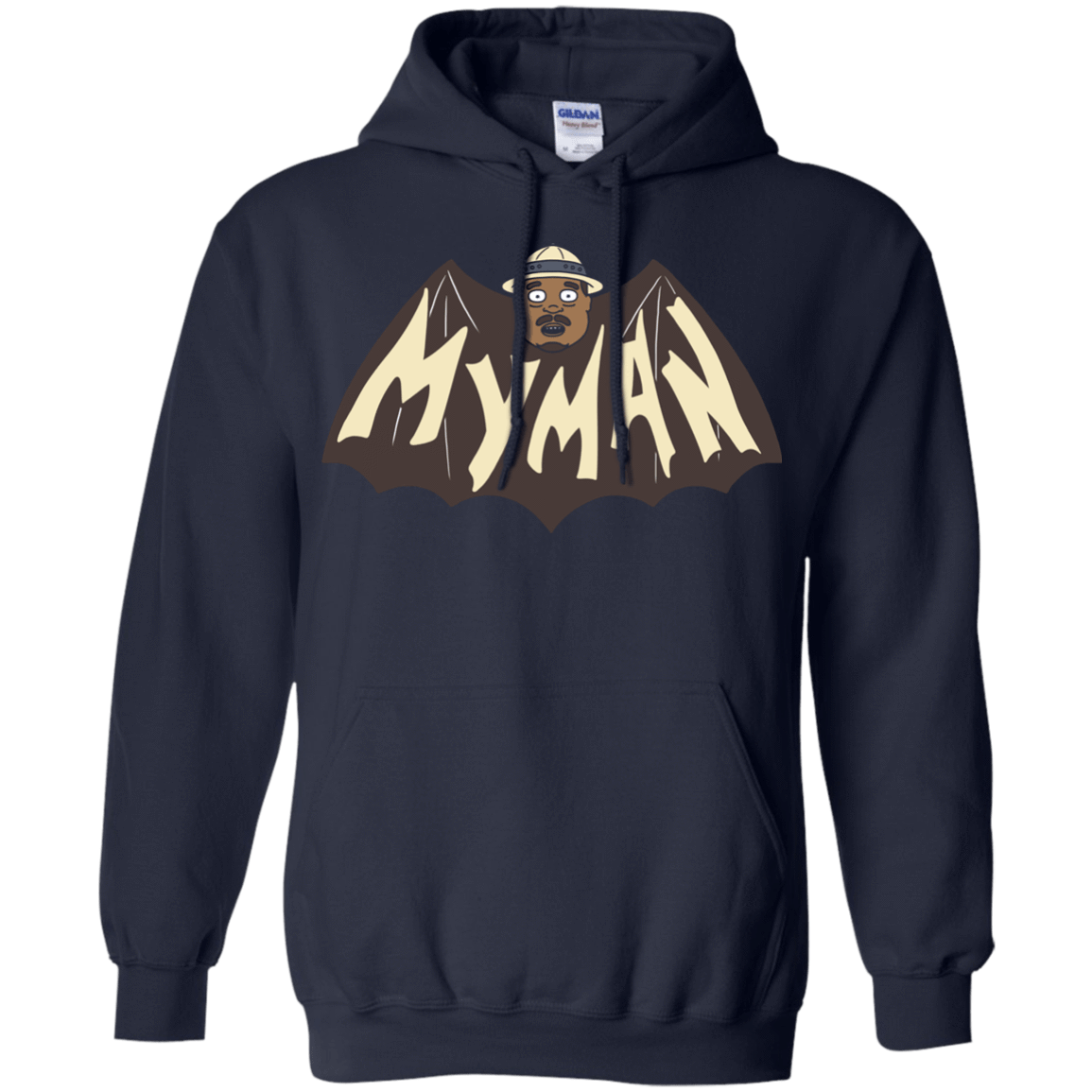 Sweatshirts Navy / S My Man! Pullover Hoodie