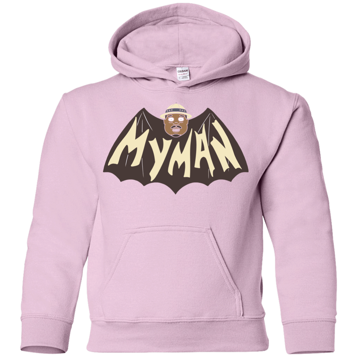 Sweatshirts Light Pink / YS My Man! Youth Hoodie