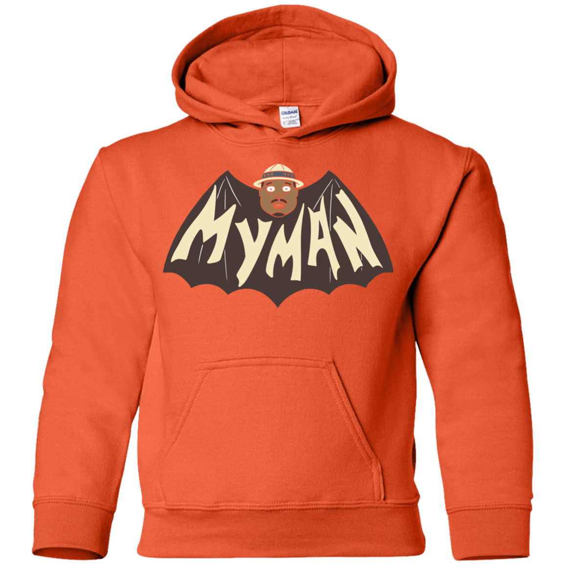 Sweatshirts Orange / YS My Man! Youth Hoodie