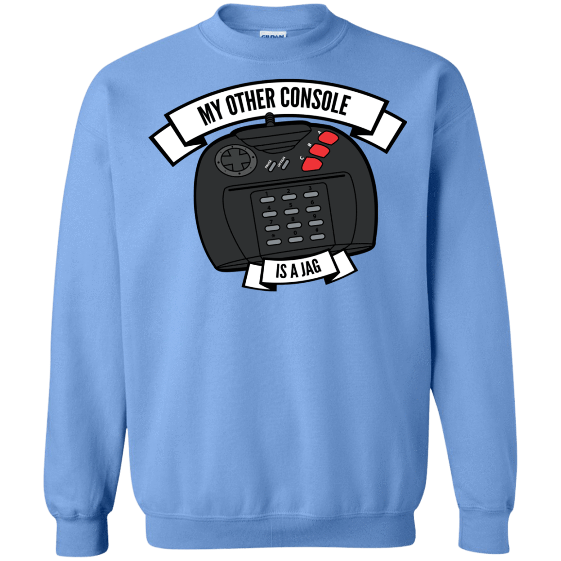 Sweatshirts Carolina Blue / S My Other Console Is A Jag Crewneck Sweatshirt
