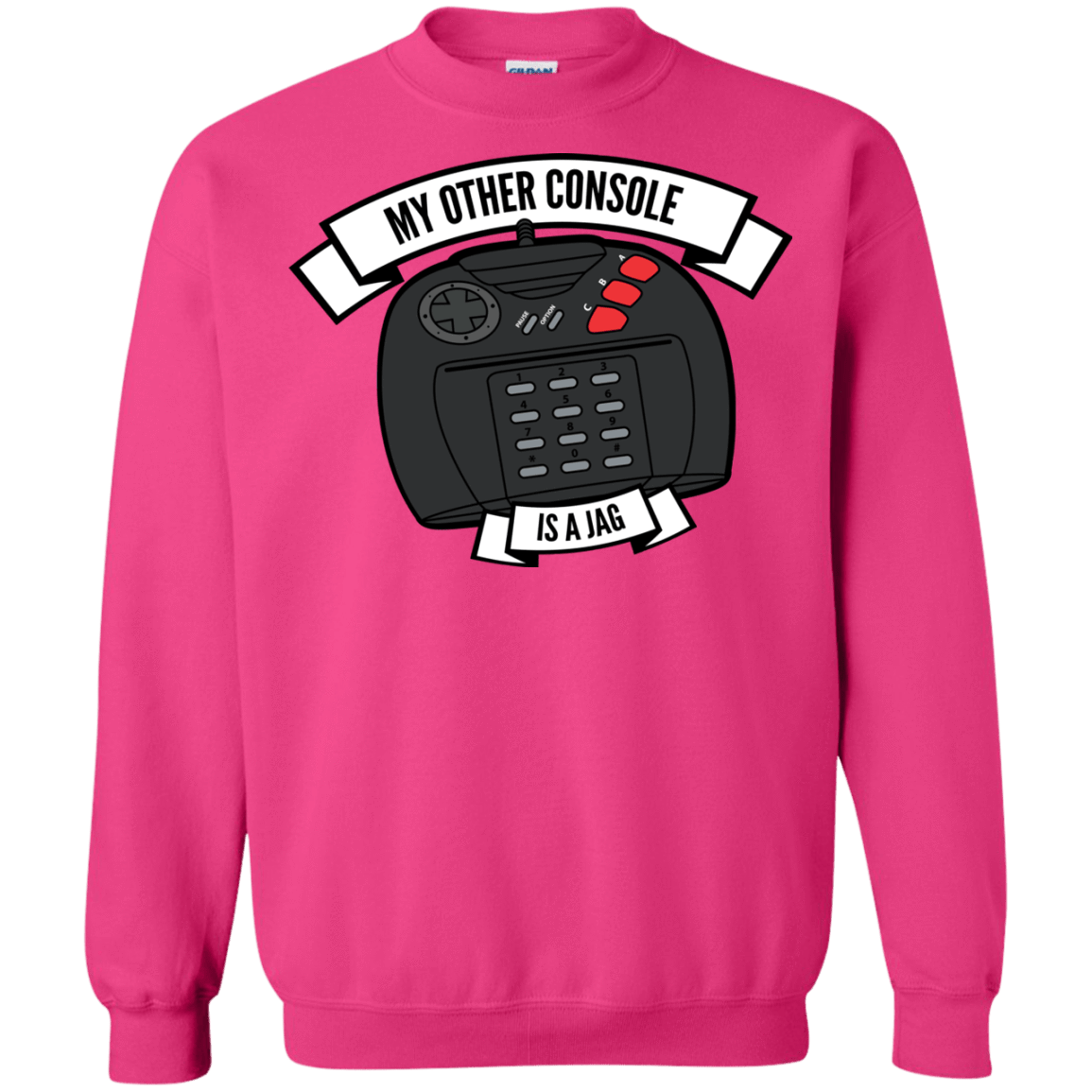 Sweatshirts Heliconia / S My Other Console Is A Jag Crewneck Sweatshirt
