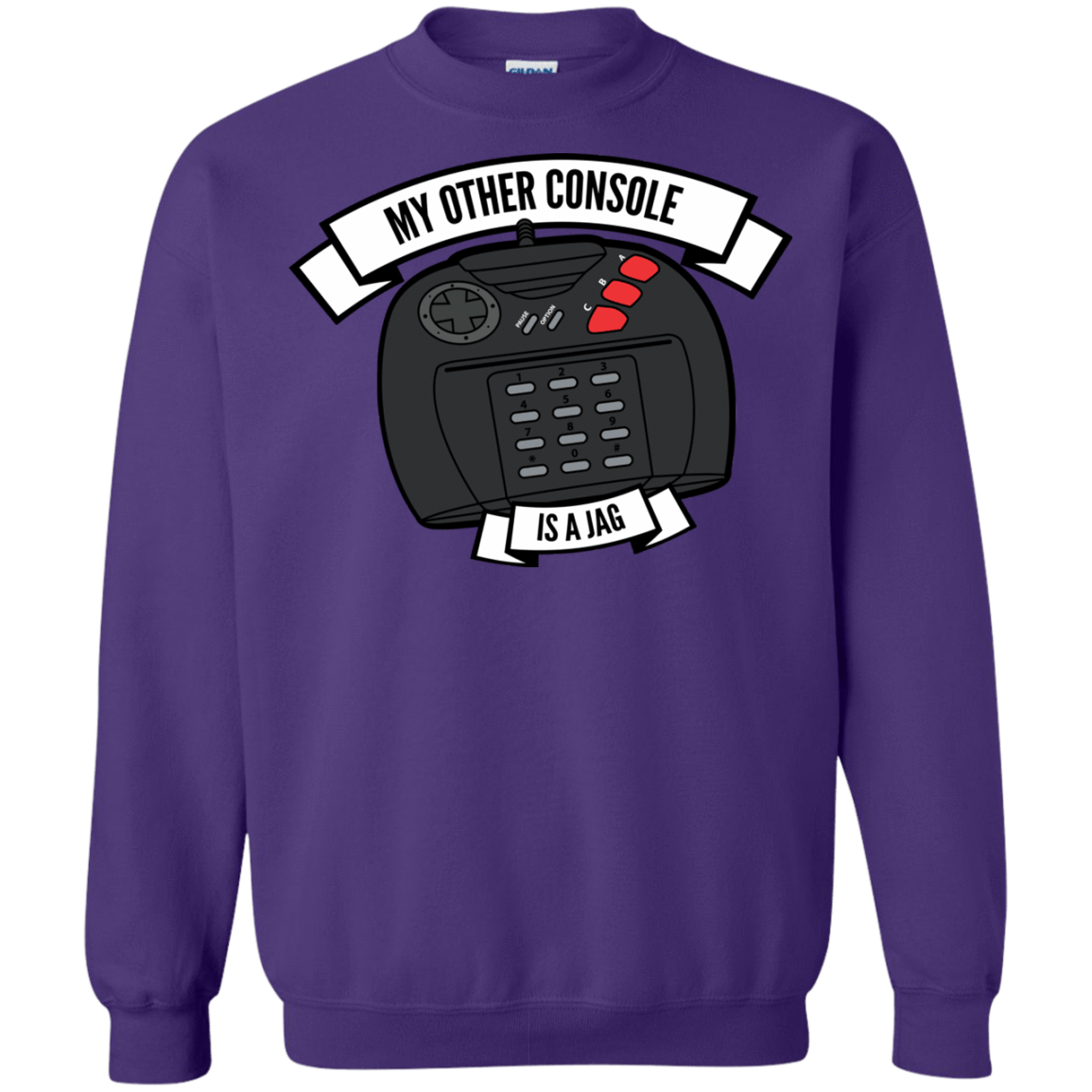 Sweatshirts Purple / S My Other Console Is A Jag Crewneck Sweatshirt