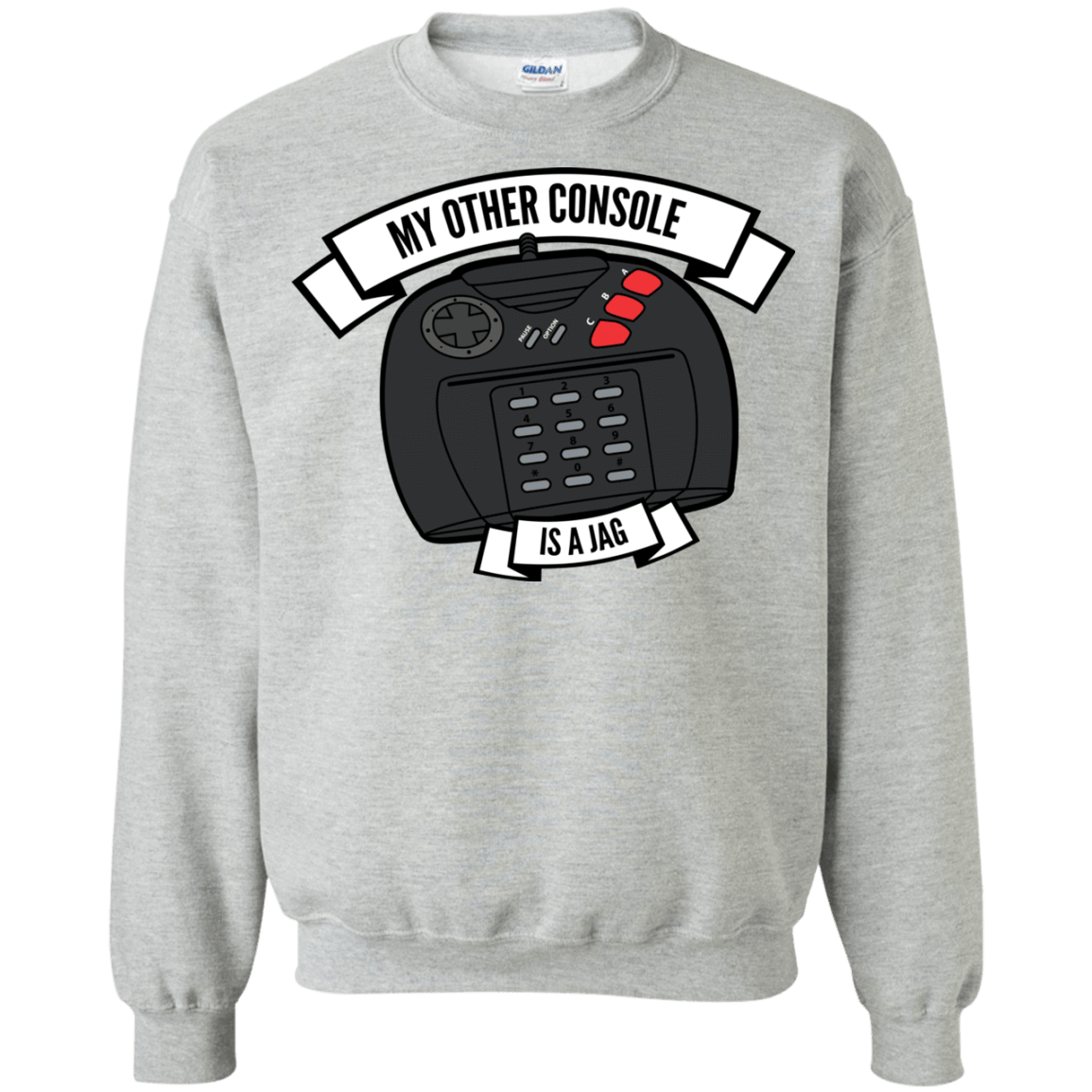 Sweatshirts Sport Grey / S My Other Console Is A Jag Crewneck Sweatshirt