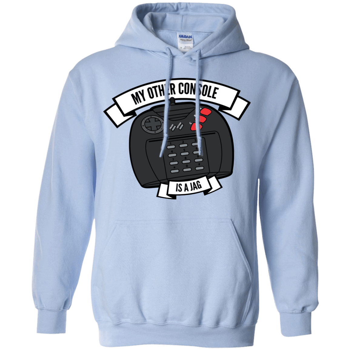 Sweatshirts Light Blue / S My Other Console Is A Jag Pullover Hoodie