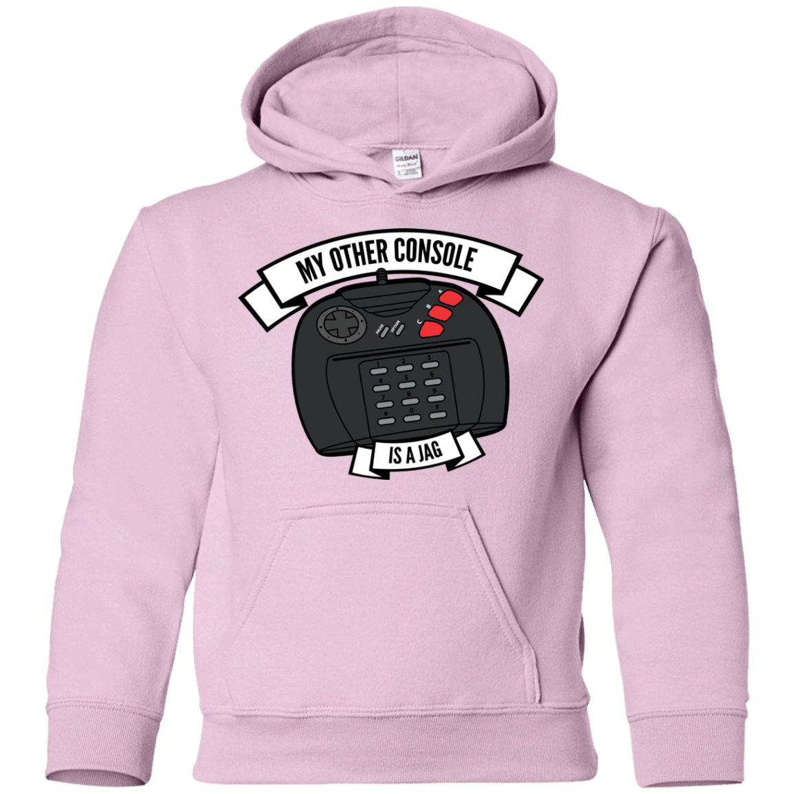 Sweatshirts Light Pink / YS My Other Console Is A Jag Youth Hoodie
