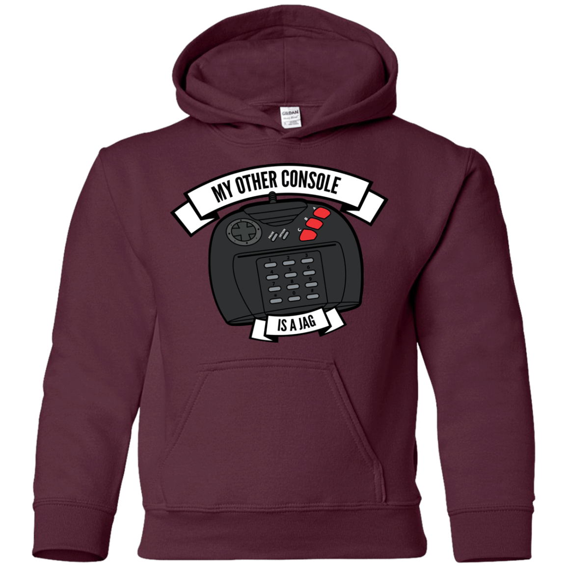 Sweatshirts Maroon / YS My Other Console Is A Jag Youth Hoodie