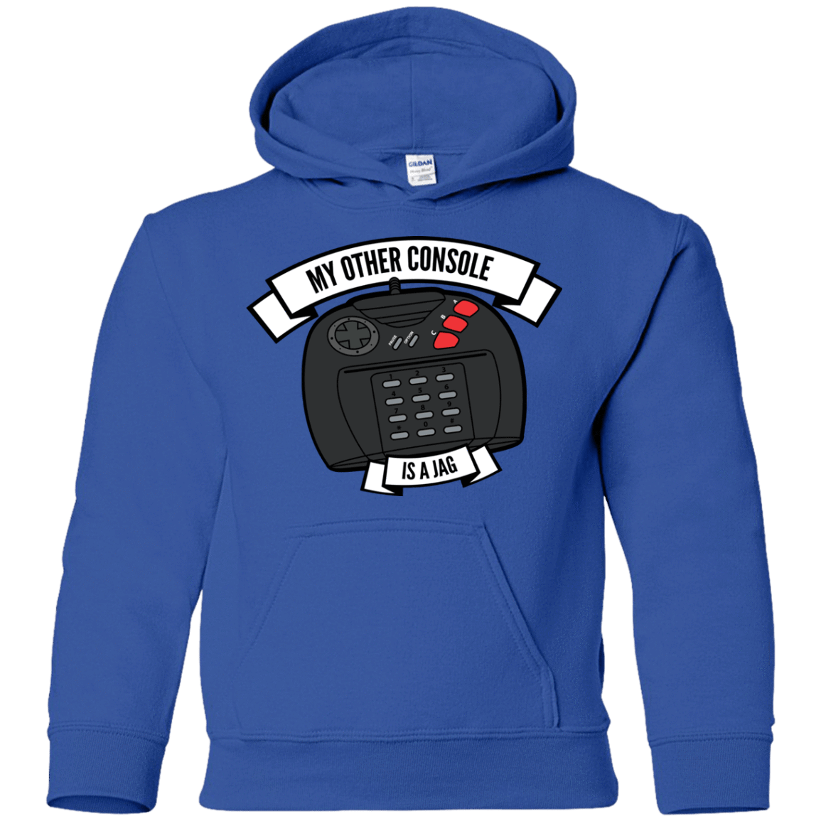 Sweatshirts Royal / YS My Other Console Is A Jag Youth Hoodie