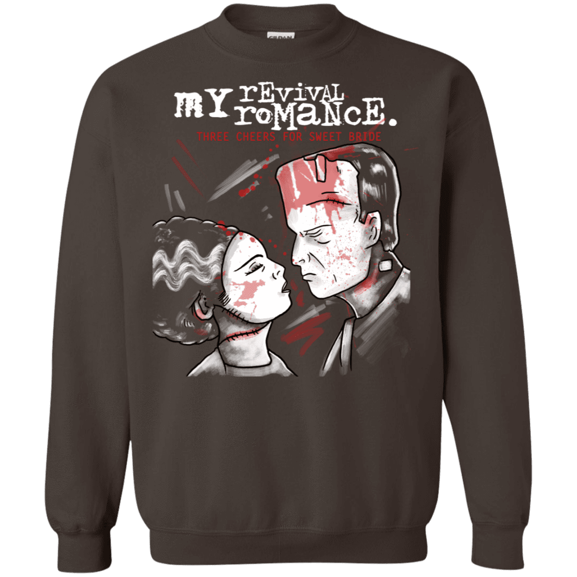 Sweatshirts Dark Chocolate / S My Revival Romance Crewneck Sweatshirt