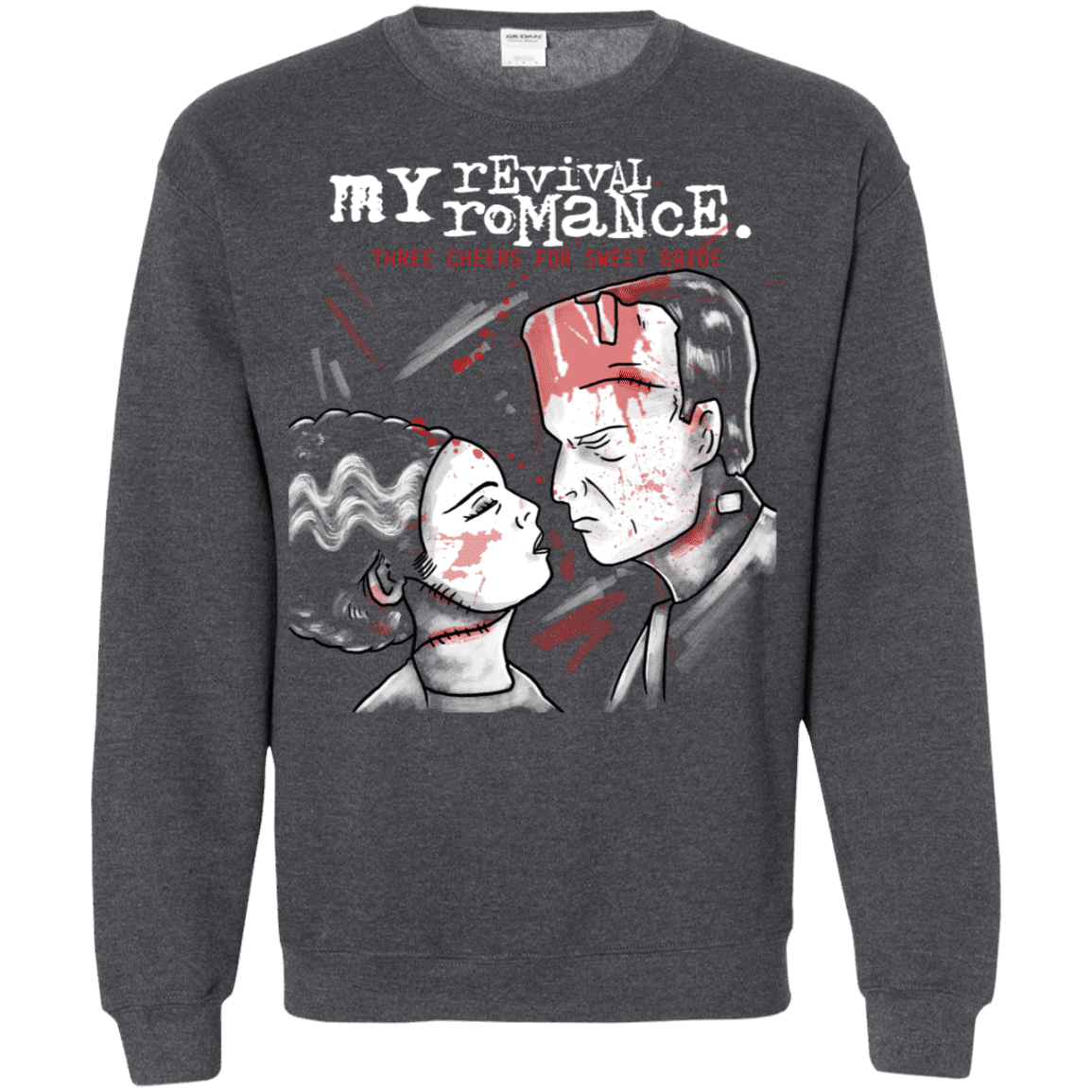 Sweatshirts Dark Heather / S My Revival Romance Crewneck Sweatshirt