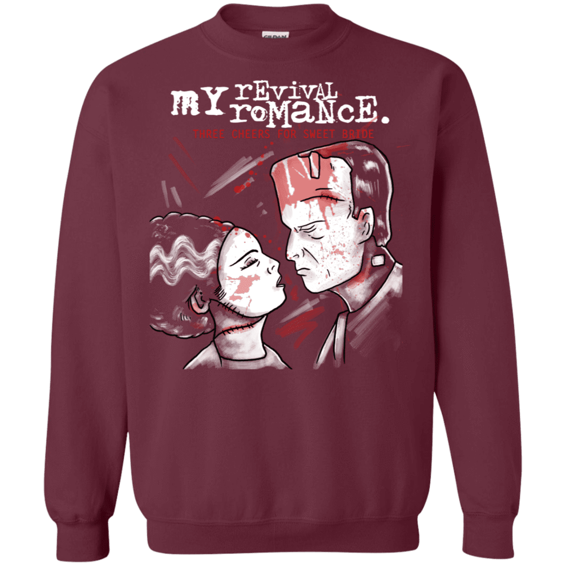 Sweatshirts Maroon / S My Revival Romance Crewneck Sweatshirt