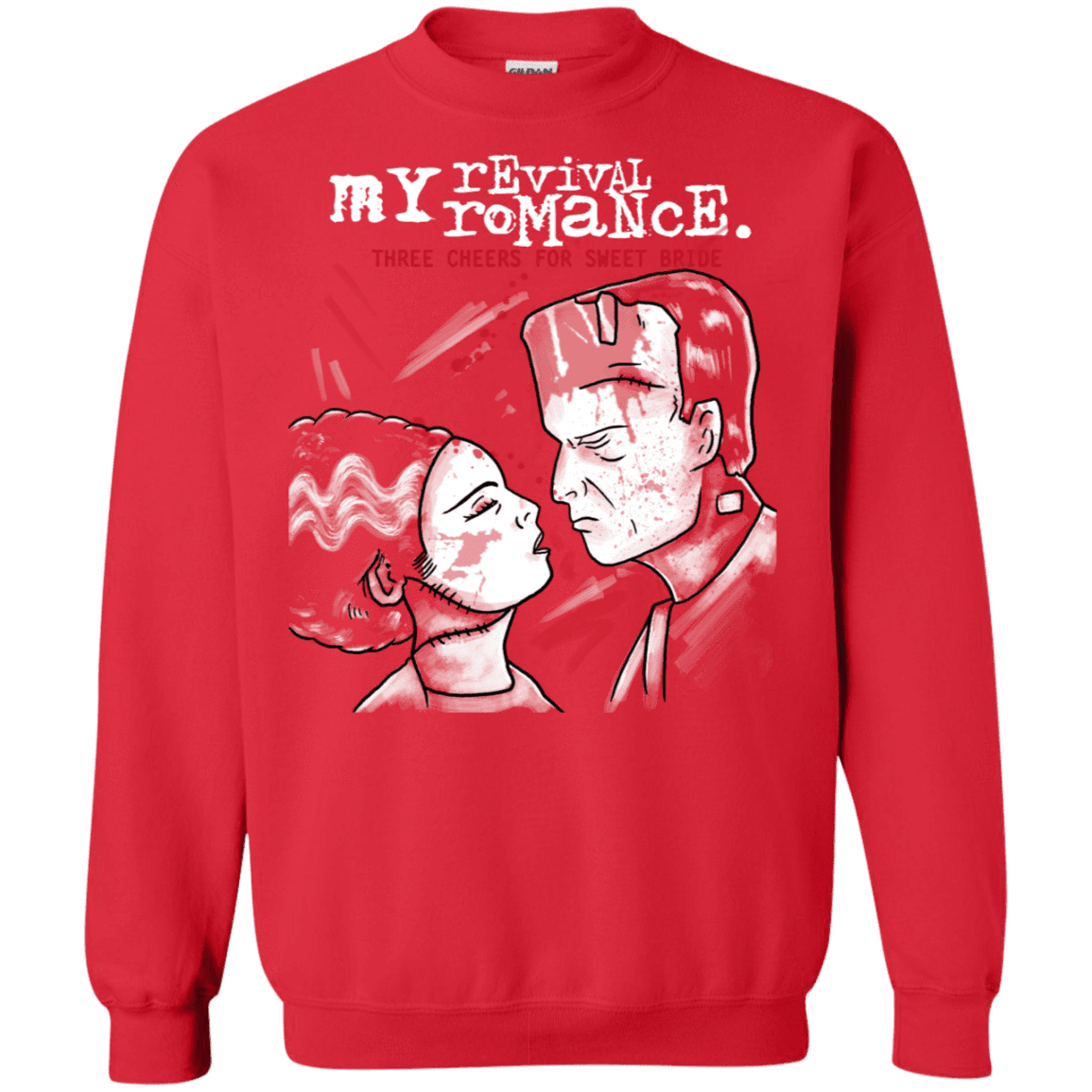 Sweatshirts Red / S My Revival Romance Crewneck Sweatshirt