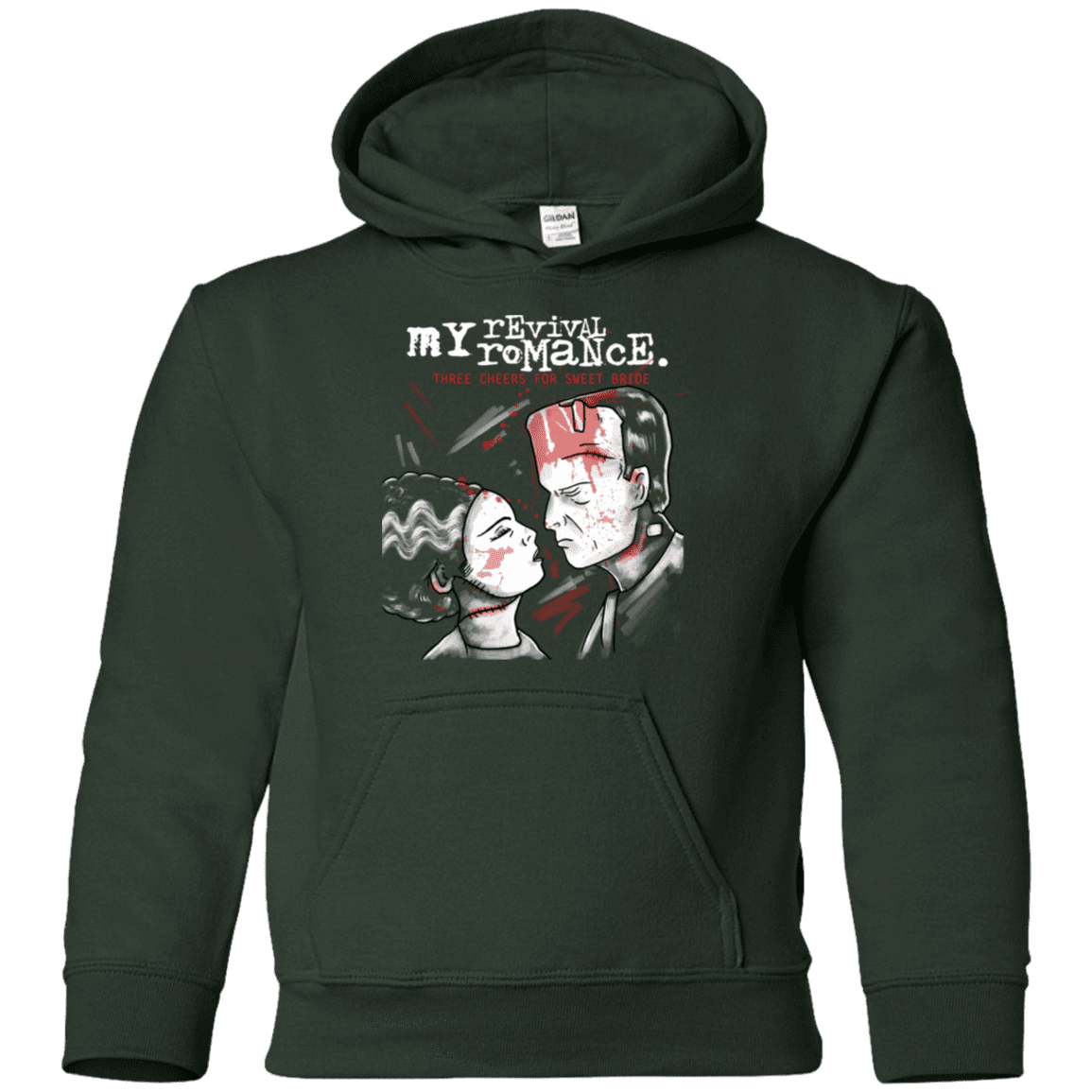 Sweatshirts Forest Green / YS My Revival Romance Youth Hoodie