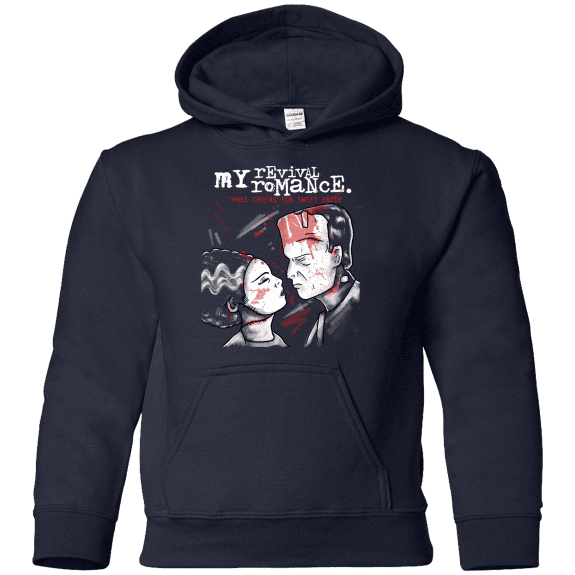 Sweatshirts Navy / YS My Revival Romance Youth Hoodie