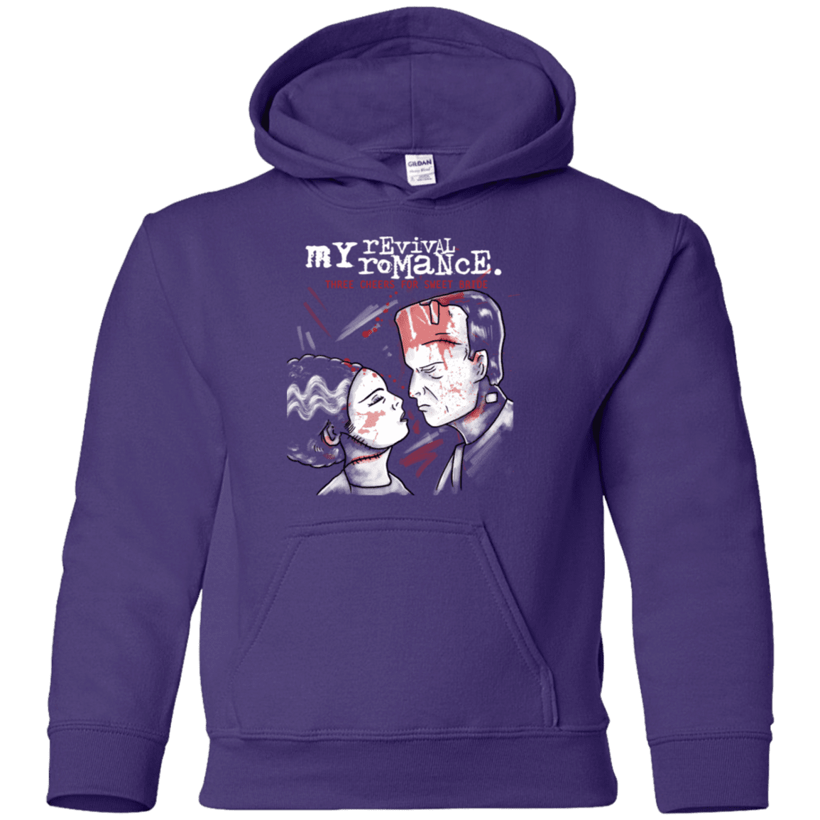 Sweatshirts Purple / YS My Revival Romance Youth Hoodie