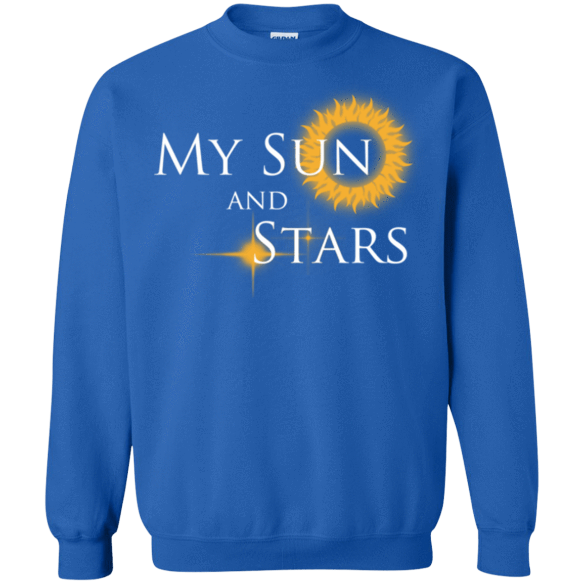 Sweatshirts Royal / Small My Sun And Stars Crewneck Sweatshirt