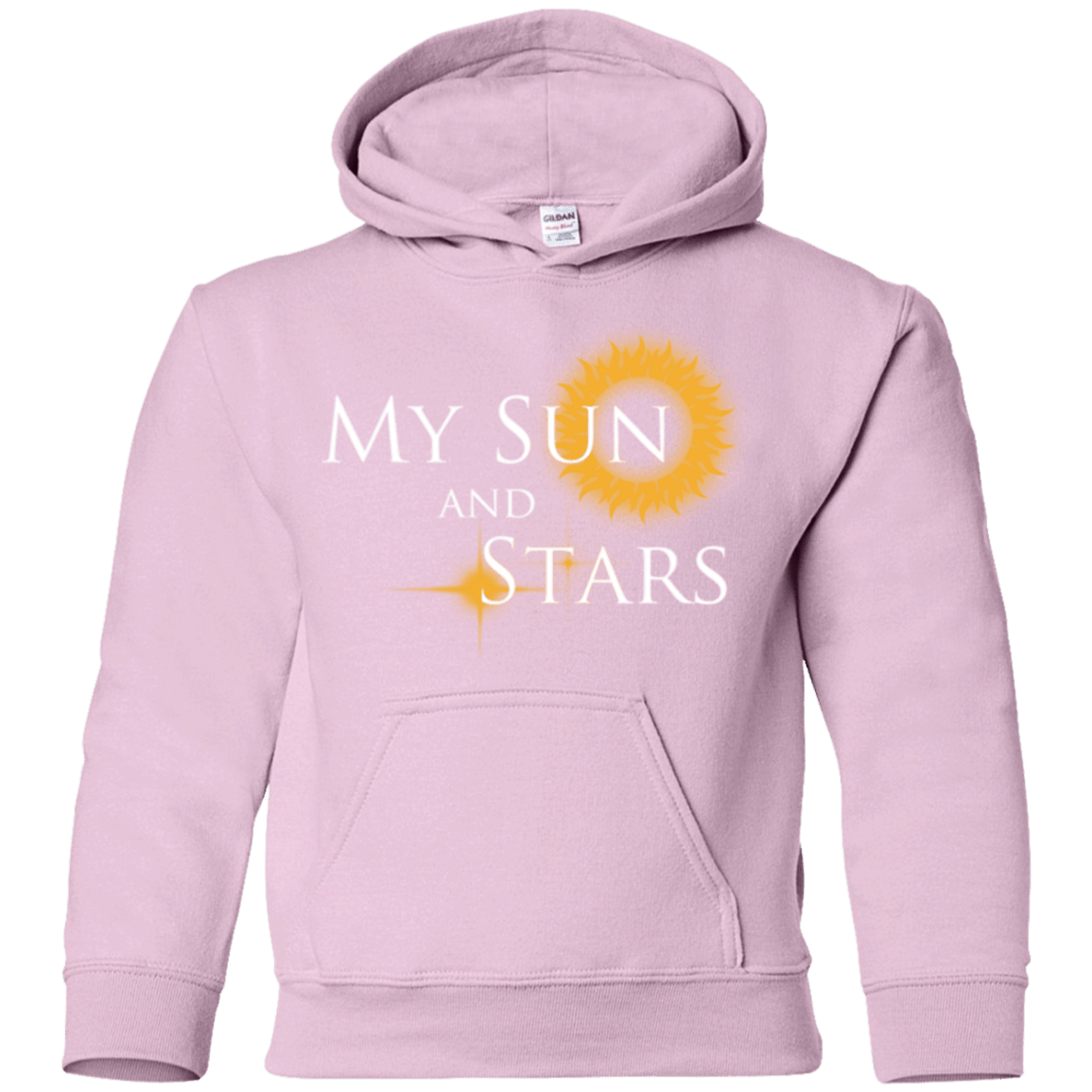 Sweatshirts Light Pink / YS My Sun And Stars Youth Hoodie