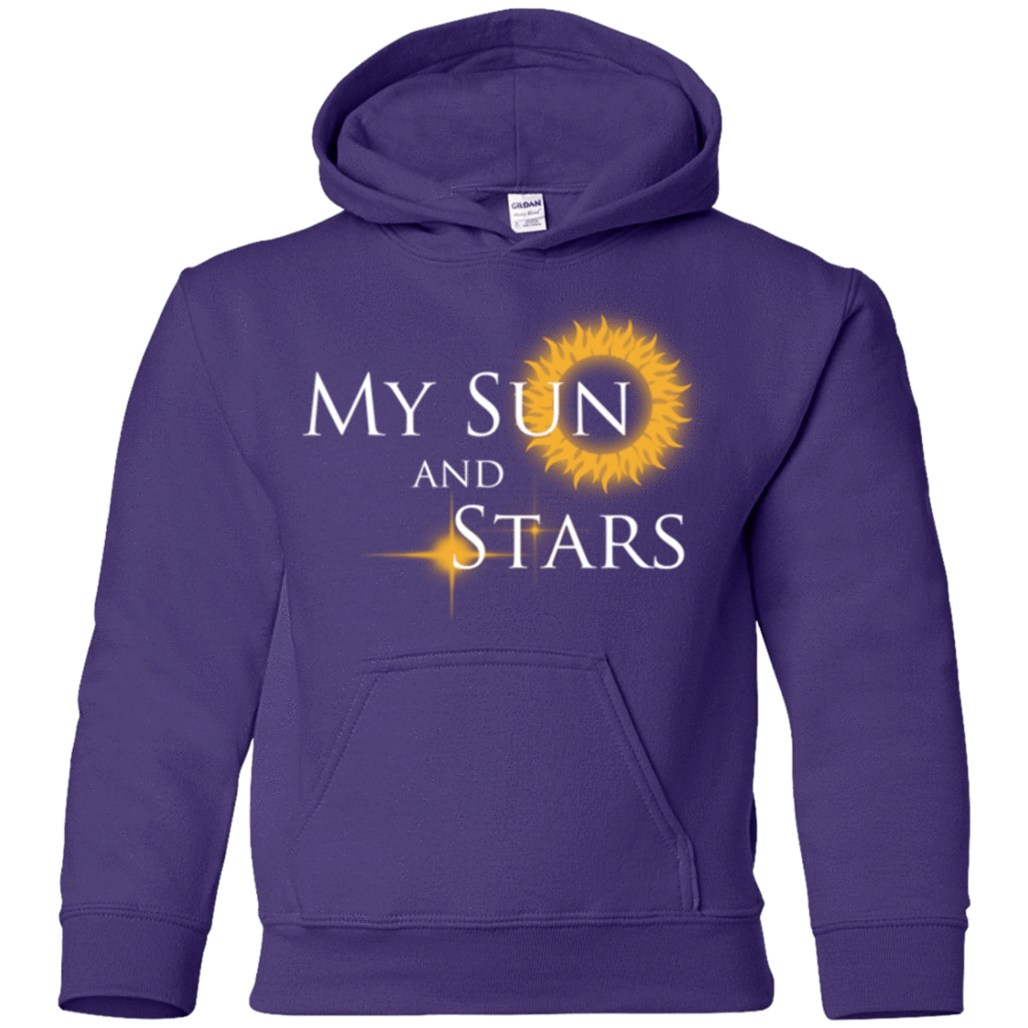 Sweatshirts Purple / YS My Sun And Stars Youth Hoodie