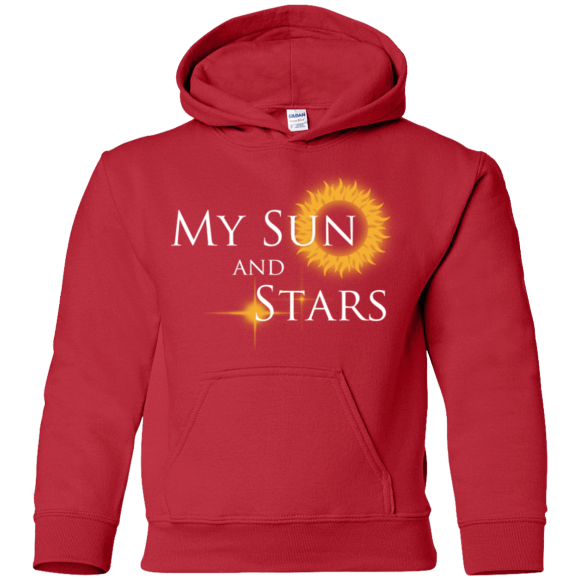 Sweatshirts Red / YS My Sun And Stars Youth Hoodie