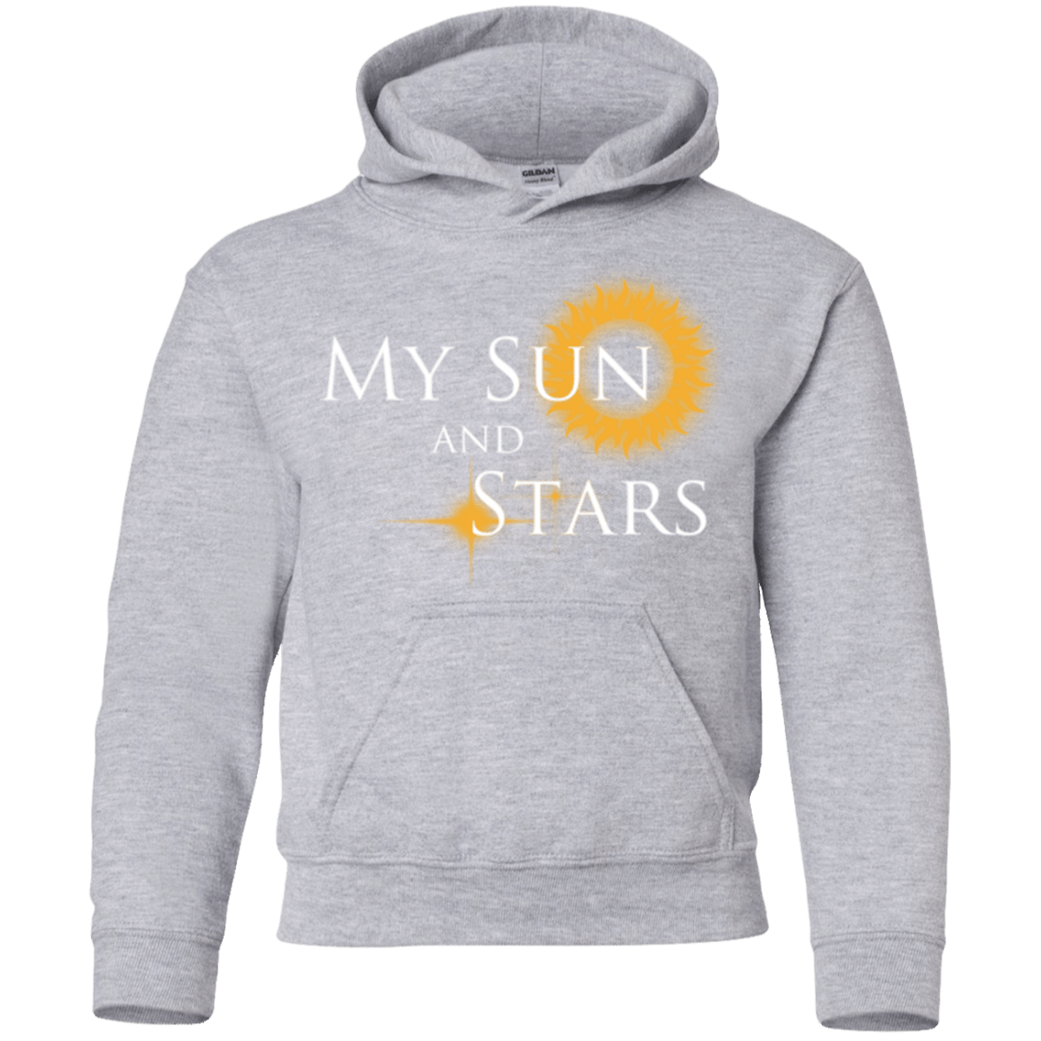 Sweatshirts Sport Grey / YS My Sun And Stars Youth Hoodie