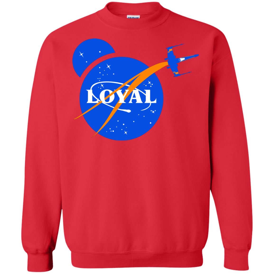 Sweatshirts Red / S Nasa Dameron Loyal Crewneck Sweatshirt