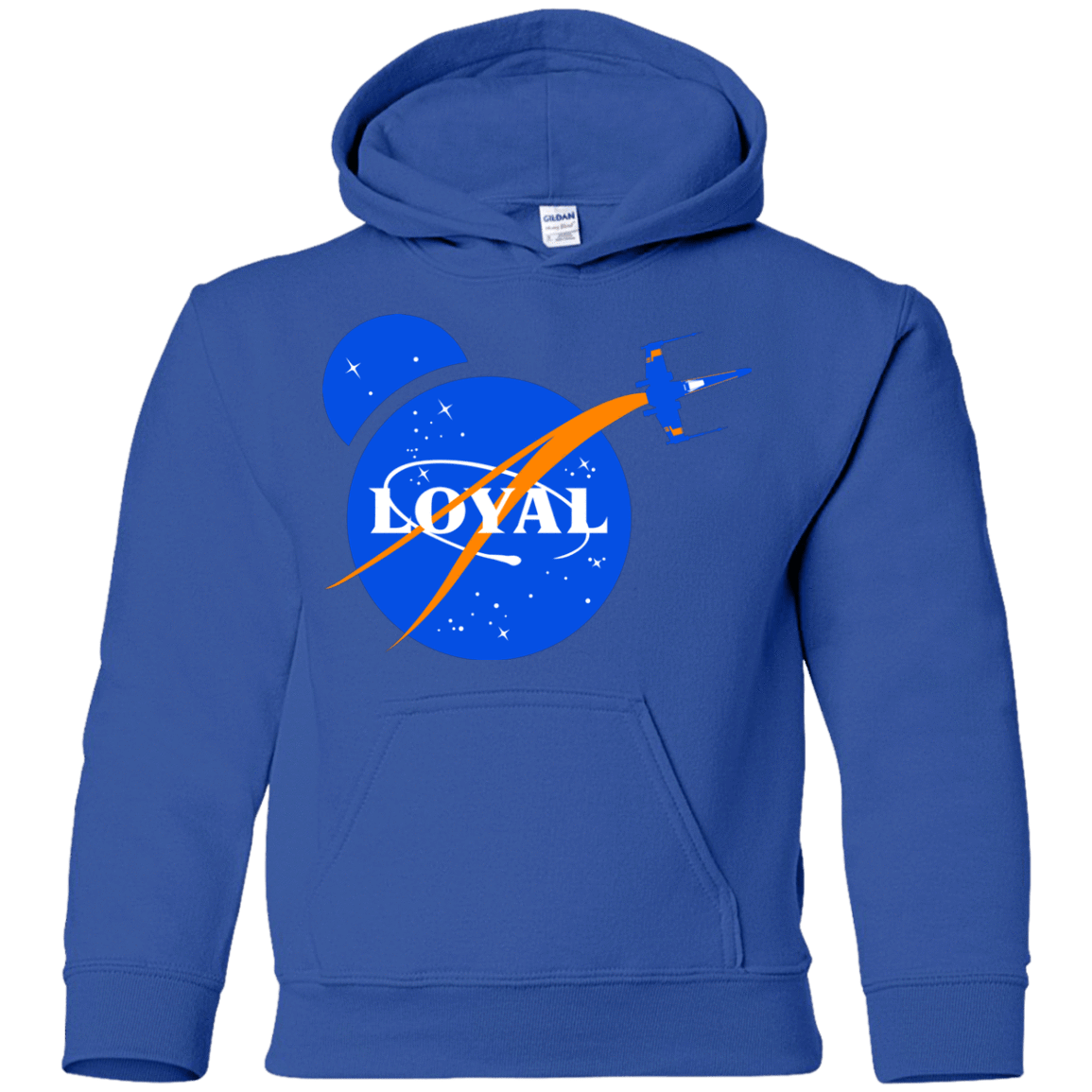 Sweatshirts Royal / YS Nasa Dameron Loyal Youth Hoodie