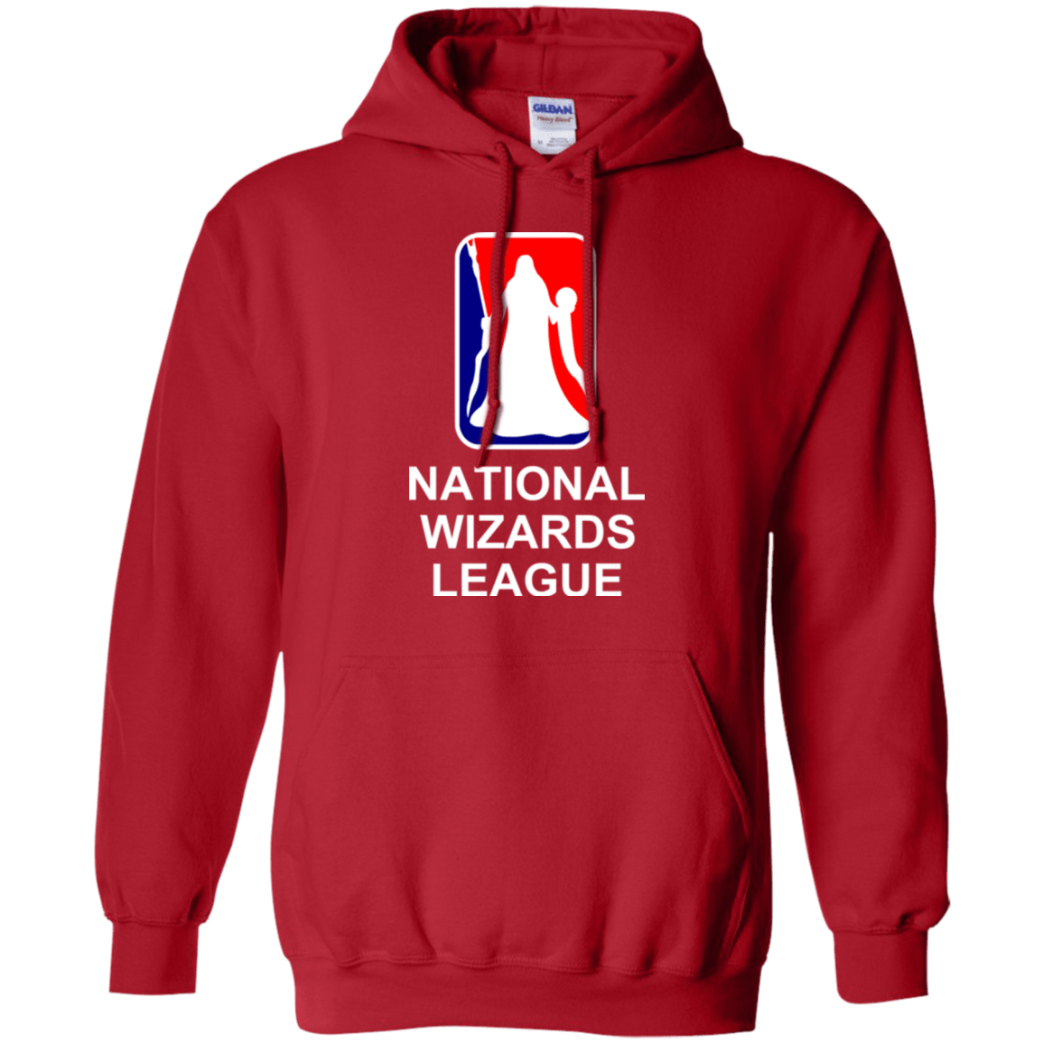 Sweatshirts Red / Small National Wizards League Pullover Hoodie