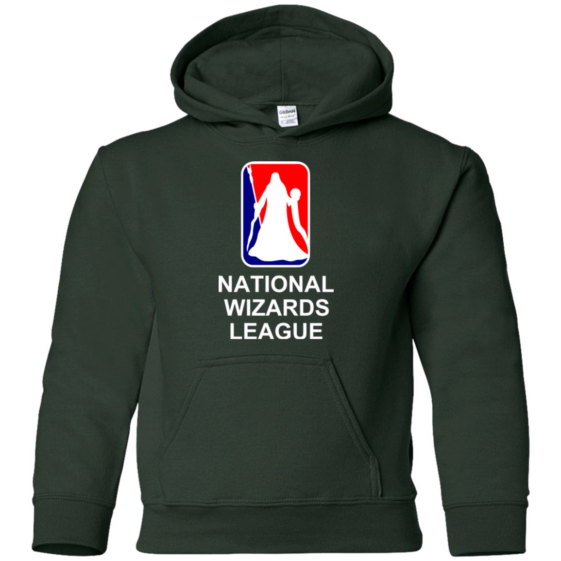 Sweatshirts Forest Green / YS National Wizards League Youth Hoodie
