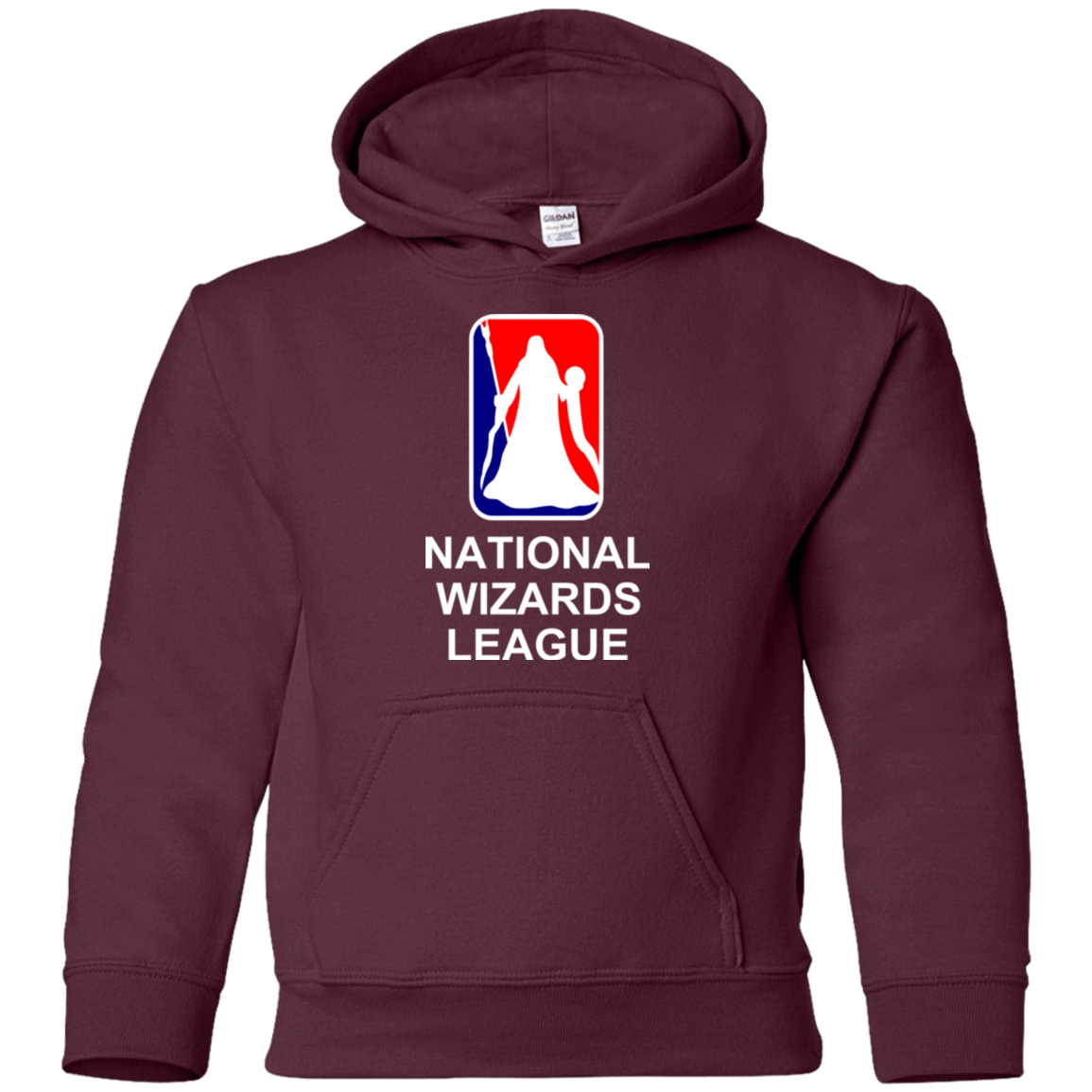 Sweatshirts Maroon / YS National Wizards League Youth Hoodie