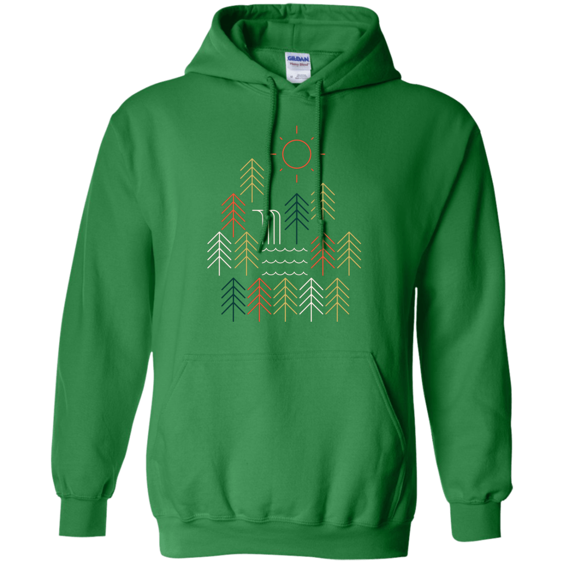Sweatshirts Irish Green / S Nature Timestee Pullover Hoodie