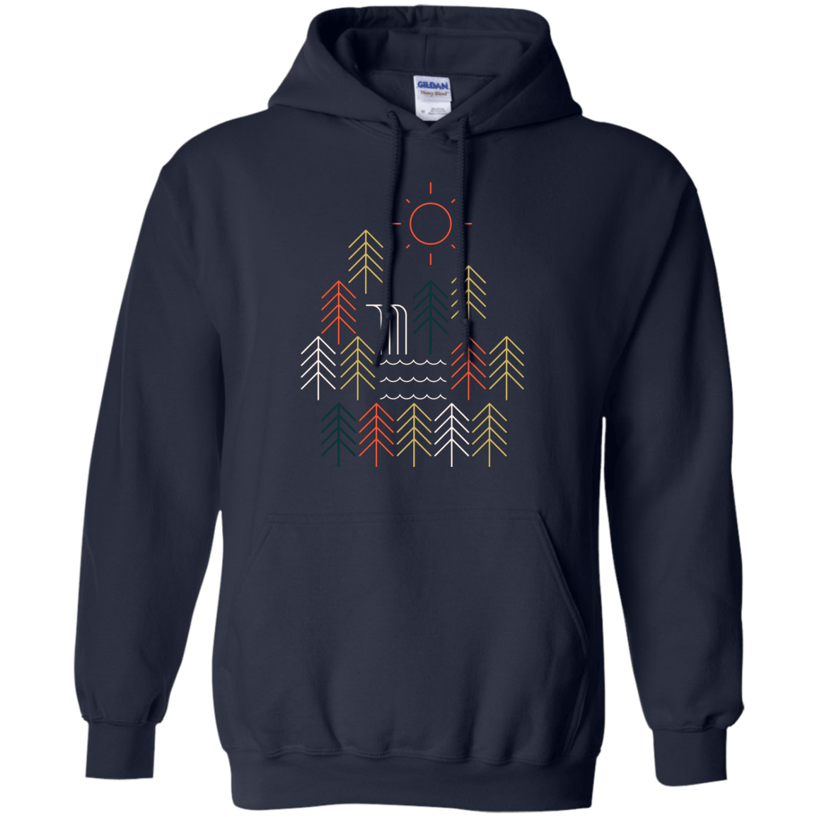 Sweatshirts Navy / S Nature Timestee Pullover Hoodie