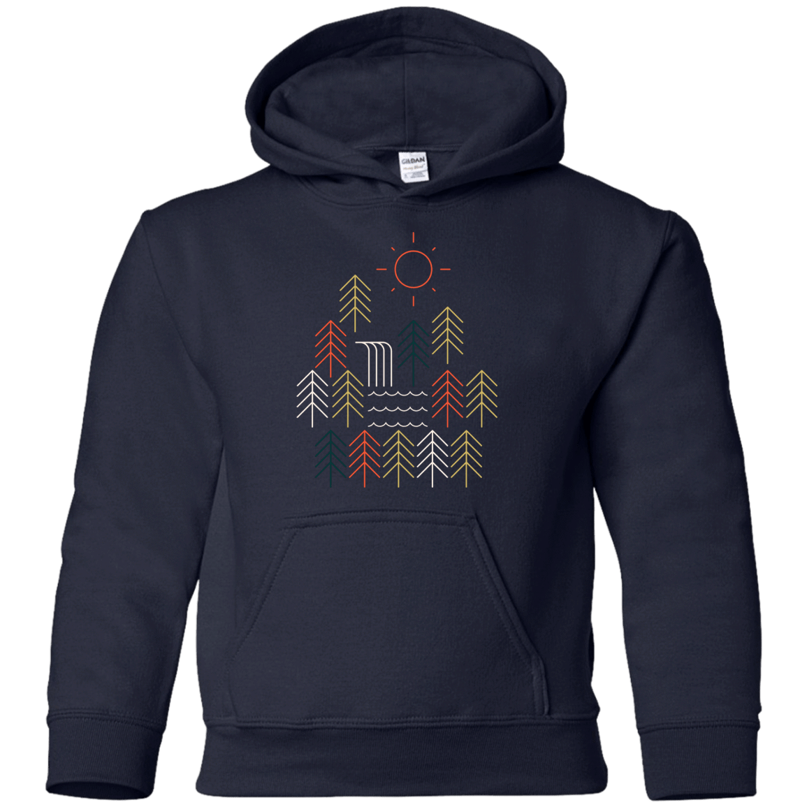 Sweatshirts Navy / YS Nature Timestee Youth Hoodie