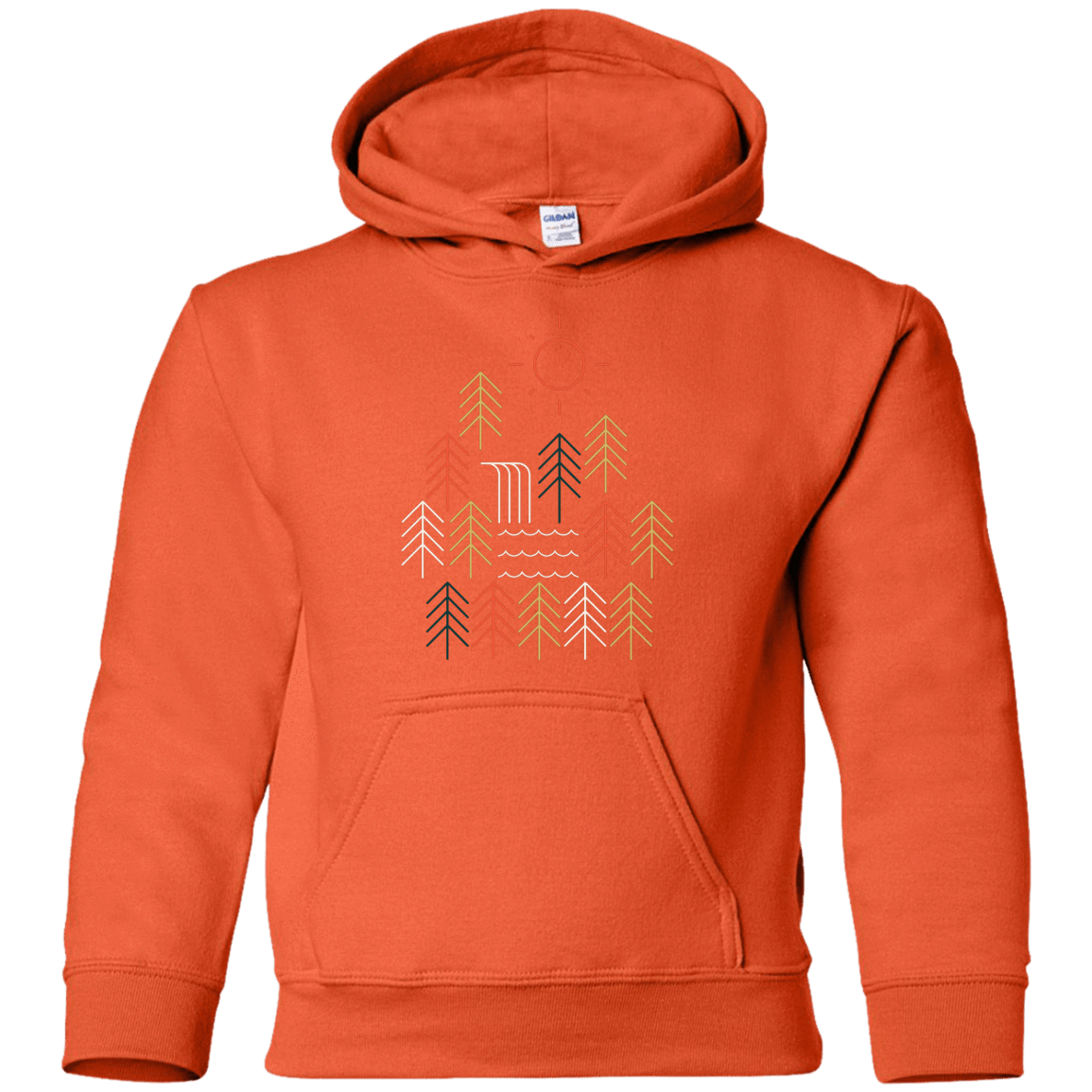 Sweatshirts Orange / YS Nature Timestee Youth Hoodie