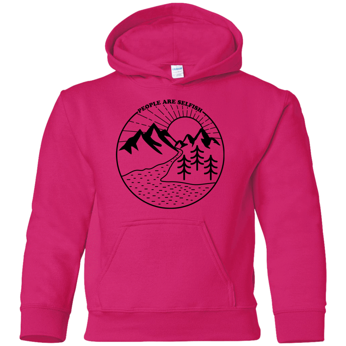 Sweatshirts Heliconia / YS Nature vs. People Youth Hoodie