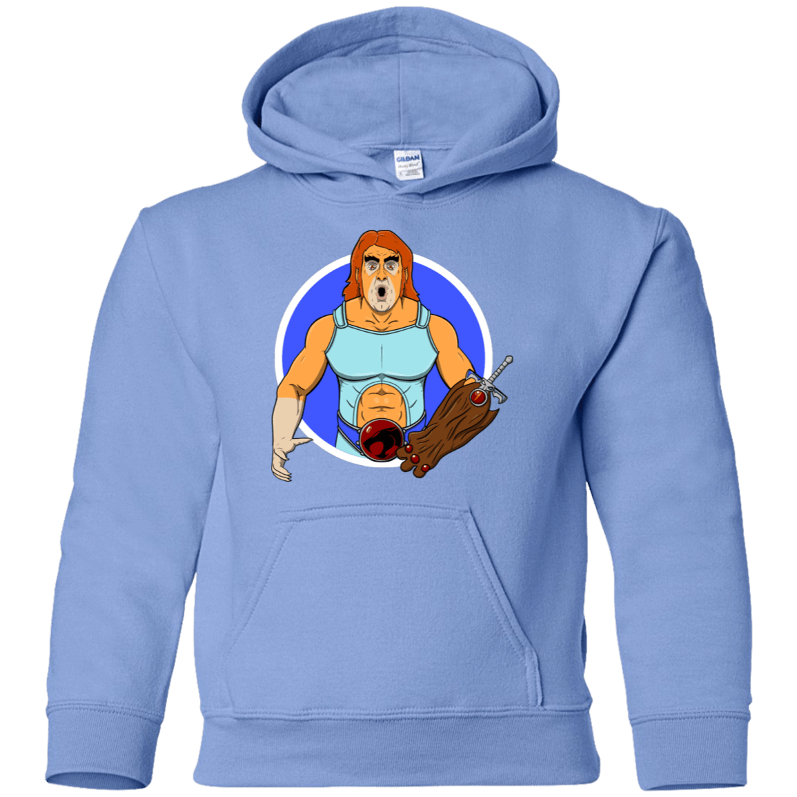 Sweatshirts Carolina Blue / YS Natureboy Woooo Youth Hoodie