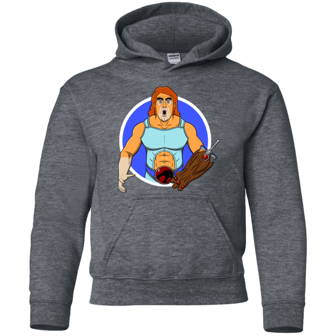 Sweatshirts Dark Heather / YS Natureboy Woooo Youth Hoodie