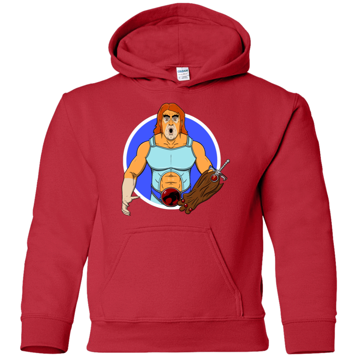 Sweatshirts Red / YS Natureboy Woooo Youth Hoodie