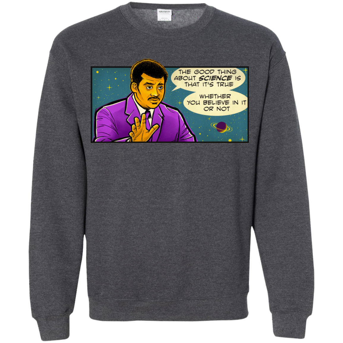 Sweatshirts Dark Heather / S NDGT good thing Crewneck Sweatshirt