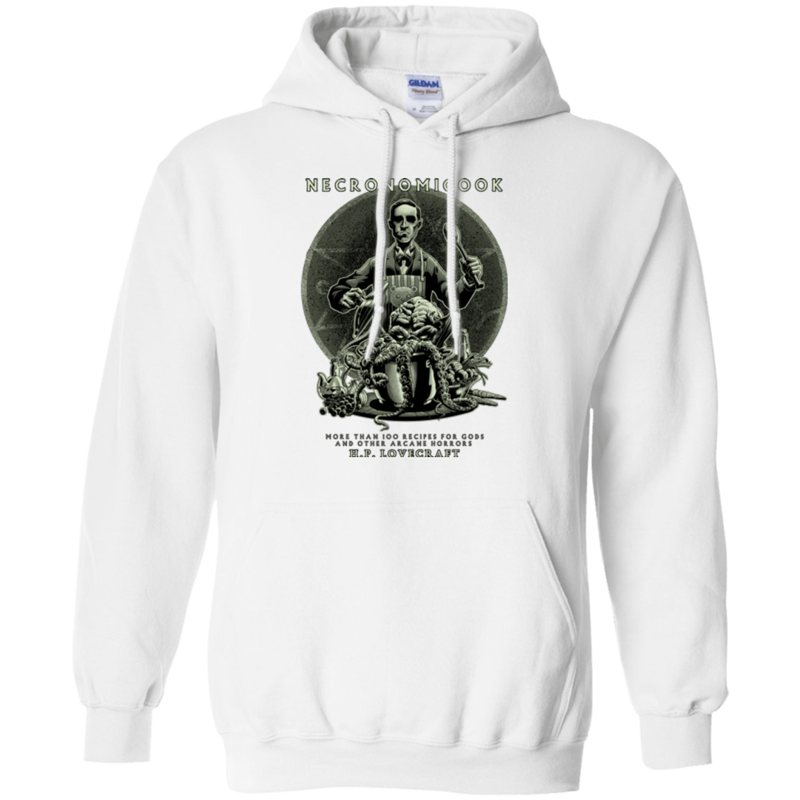 Sweatshirts White / Small Necronomicook Pullover Hoodie