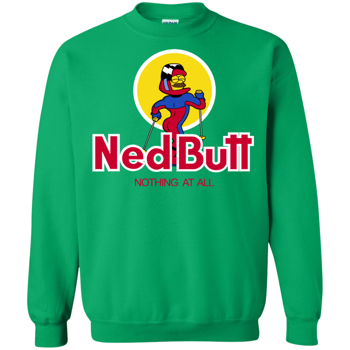 Sweatshirts Irish Green / S Ned Butt Crewneck Sweatshirt