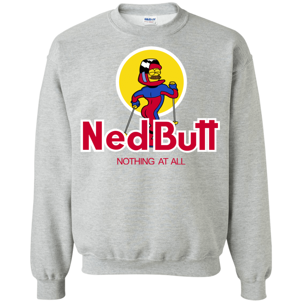 Sweatshirts Sport Grey / S Ned Butt Crewneck Sweatshirt