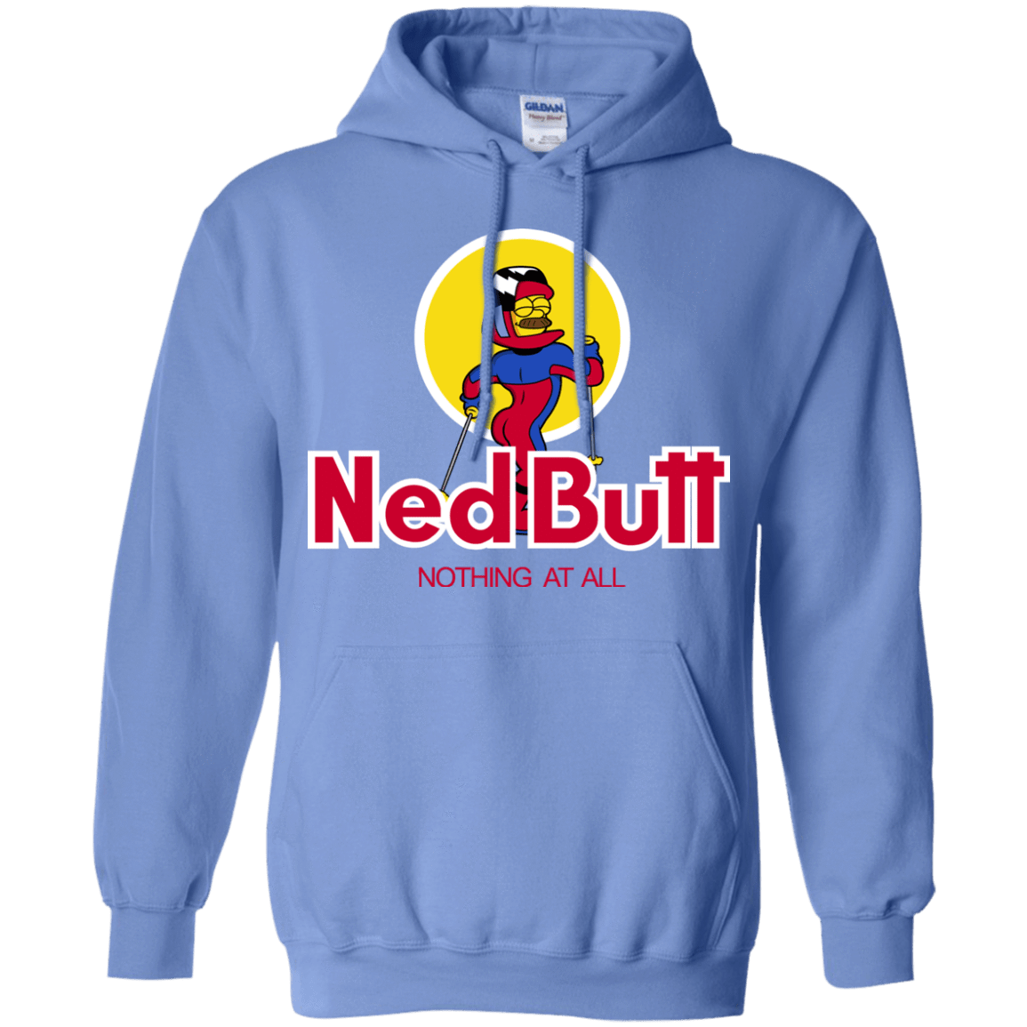 Sweatshirts Carolina Blue / S Ned Butt Pullover Hoodie