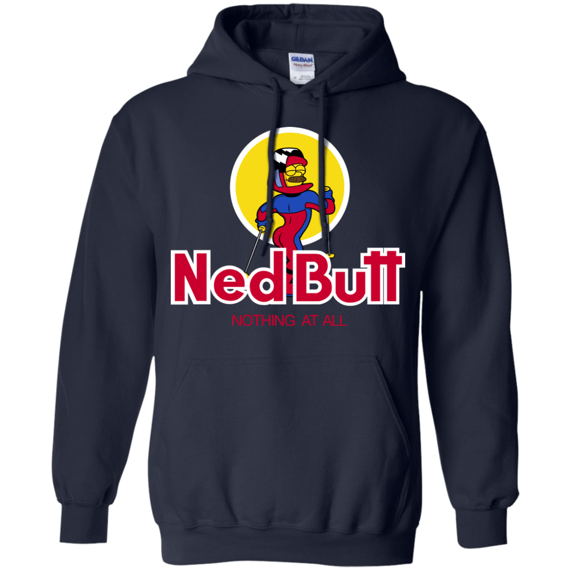 Sweatshirts Navy / S Ned Butt Pullover Hoodie