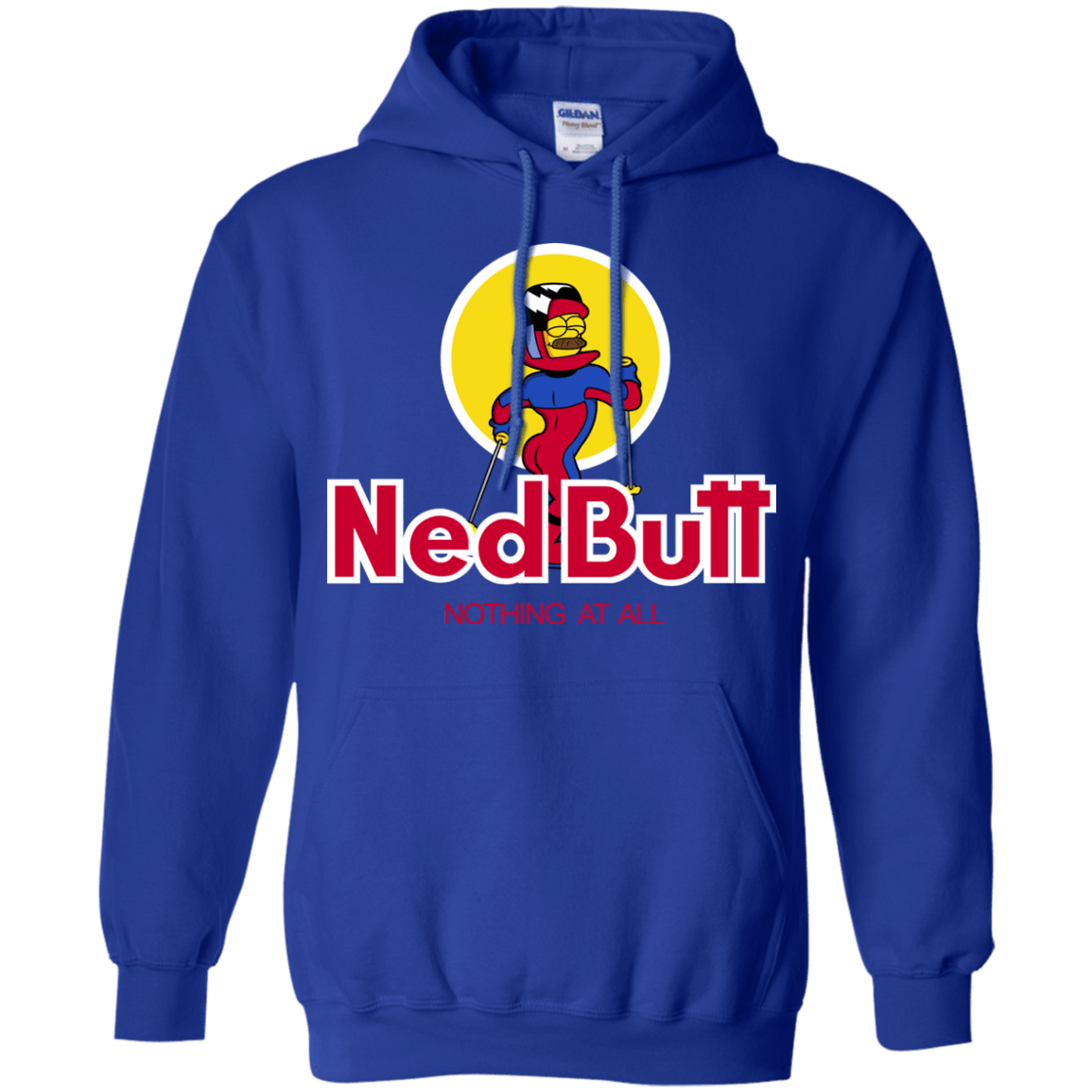 Sweatshirts Royal / S Ned Butt Pullover Hoodie