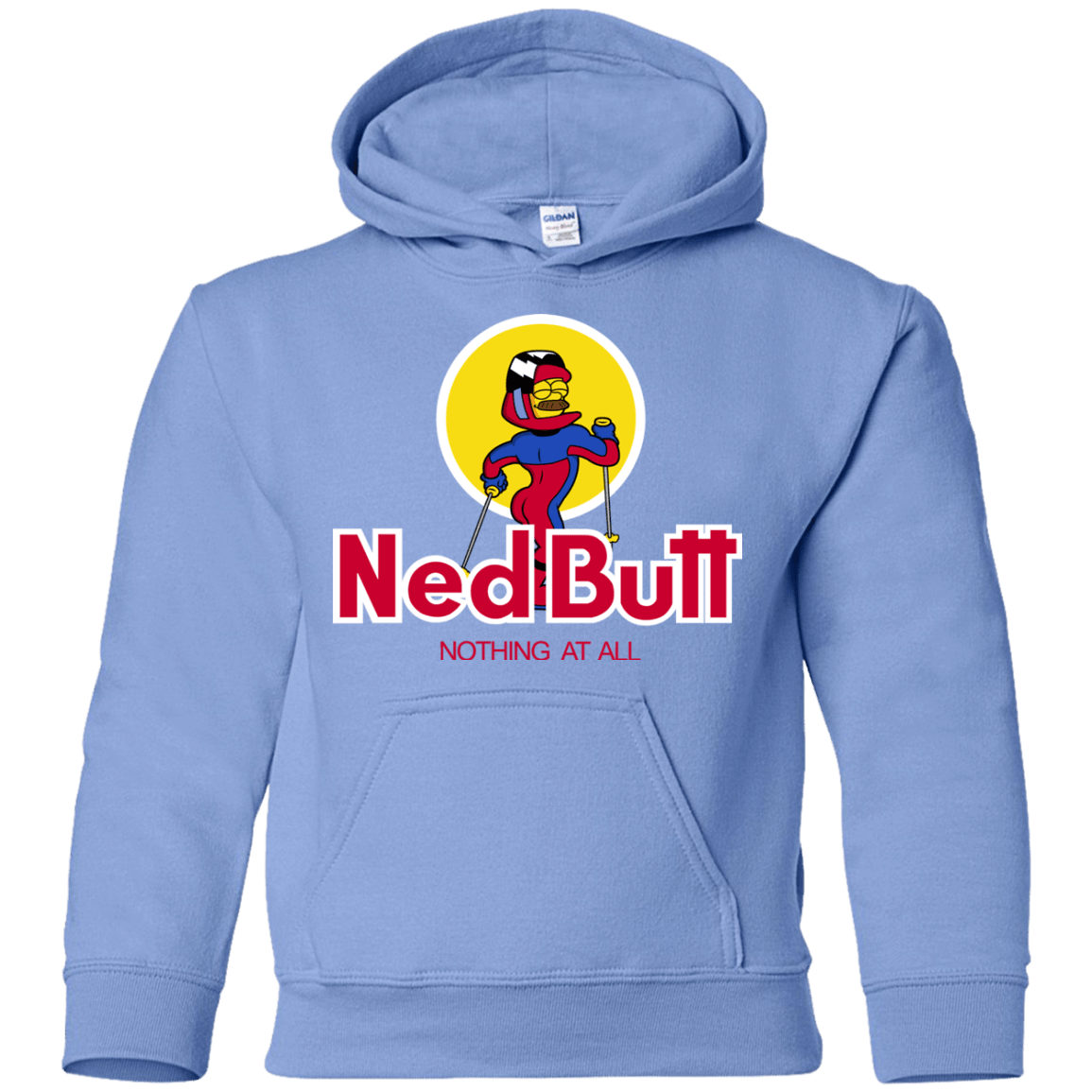 Sweatshirts Carolina Blue / YS Ned Butt Youth Hoodie