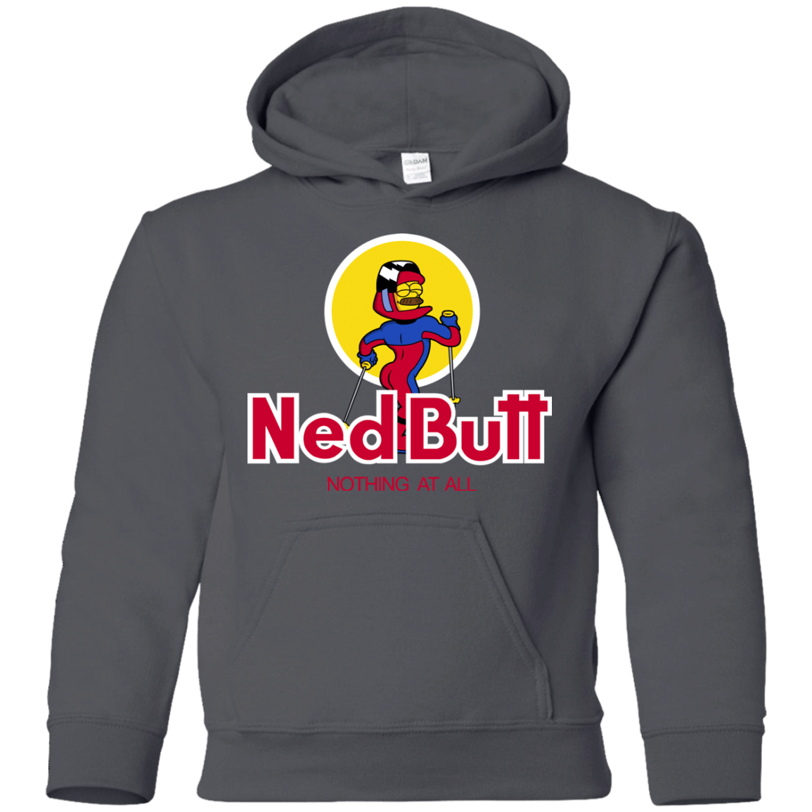 Sweatshirts Charcoal / YS Ned Butt Youth Hoodie