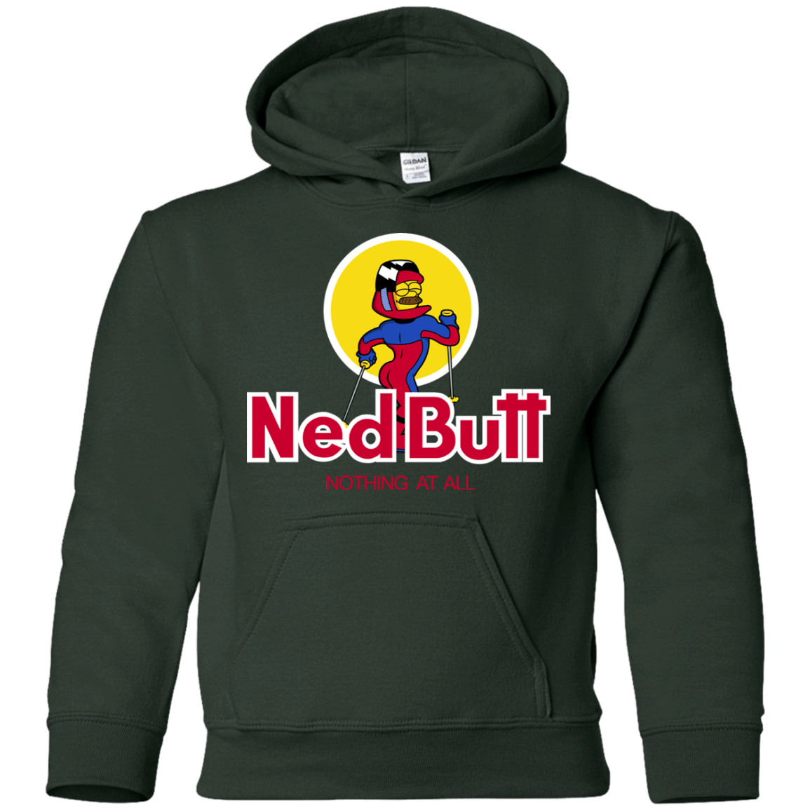 Sweatshirts Forest Green / YS Ned Butt Youth Hoodie