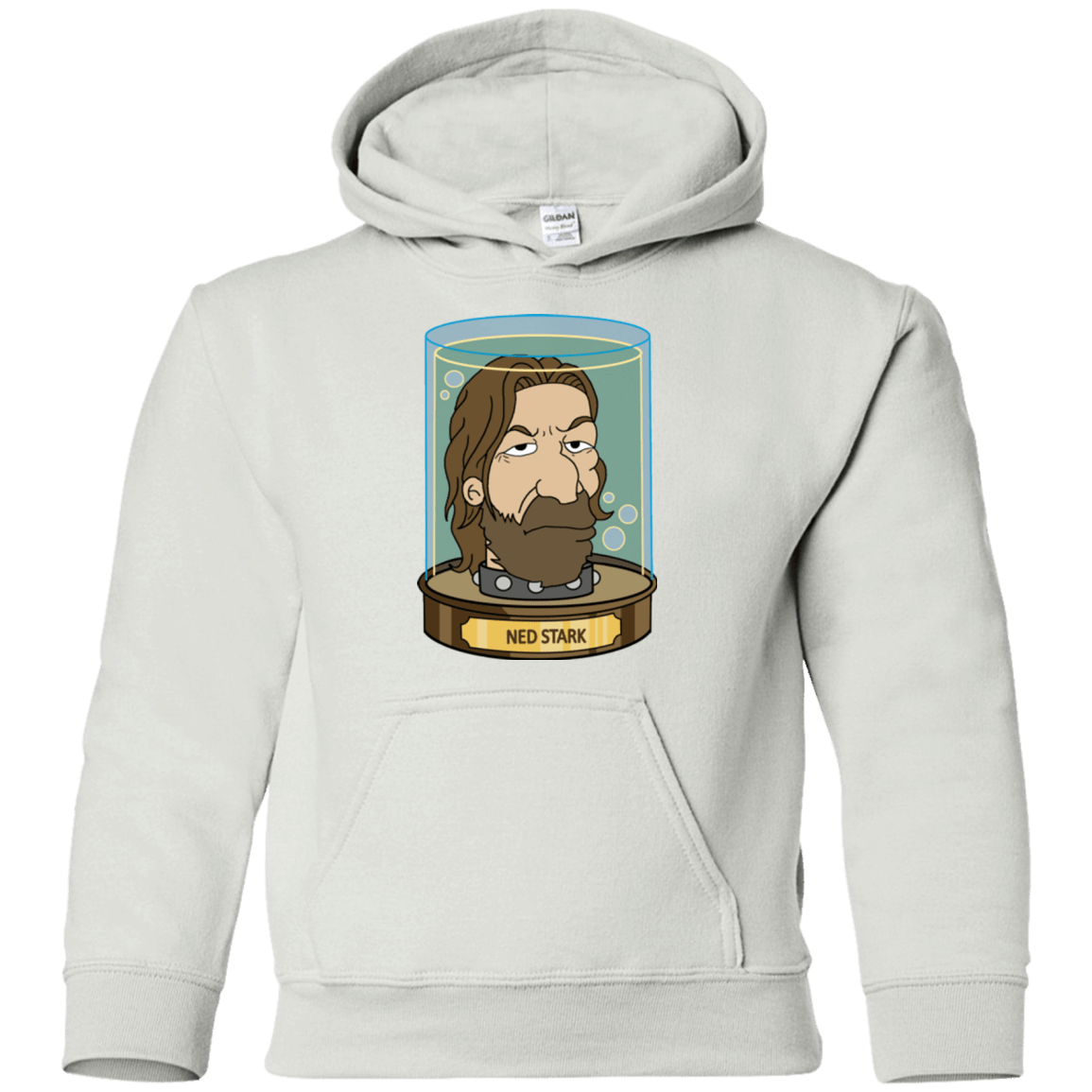 Sweatshirts White / YS Ned Stark Head Youth Hoodie