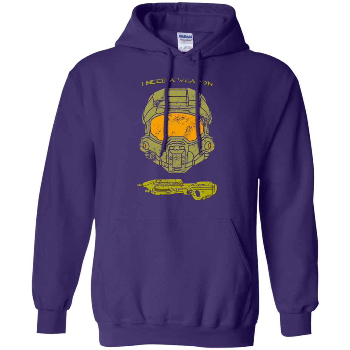 Sweatshirts Purple / S Need a Weapon Pullover Hoodie