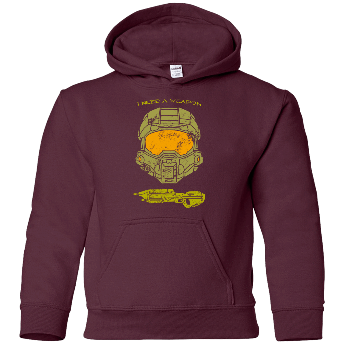 Sweatshirts Maroon / YS Need a Weapon Youth Hoodie