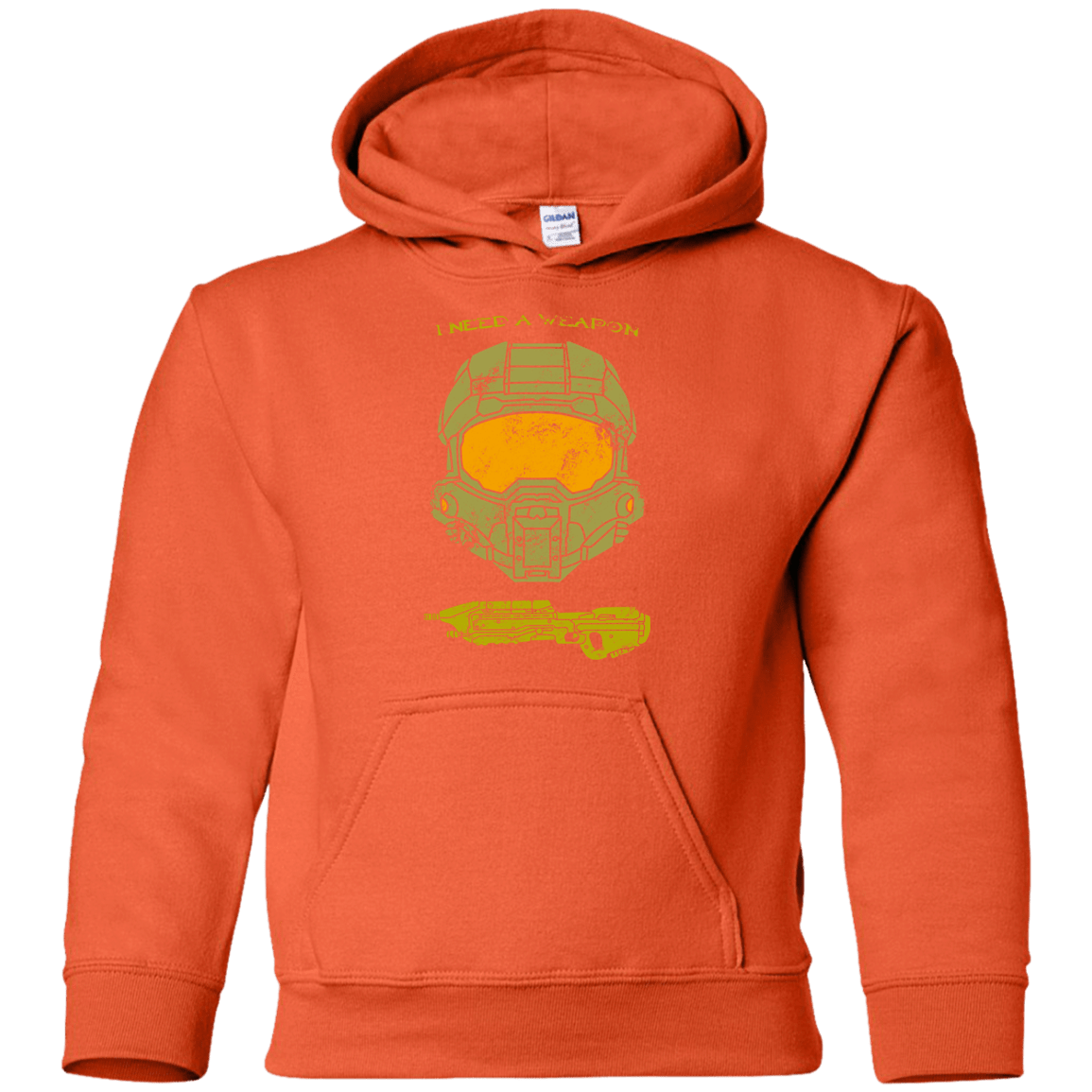 Sweatshirts Orange / YS Need a Weapon Youth Hoodie